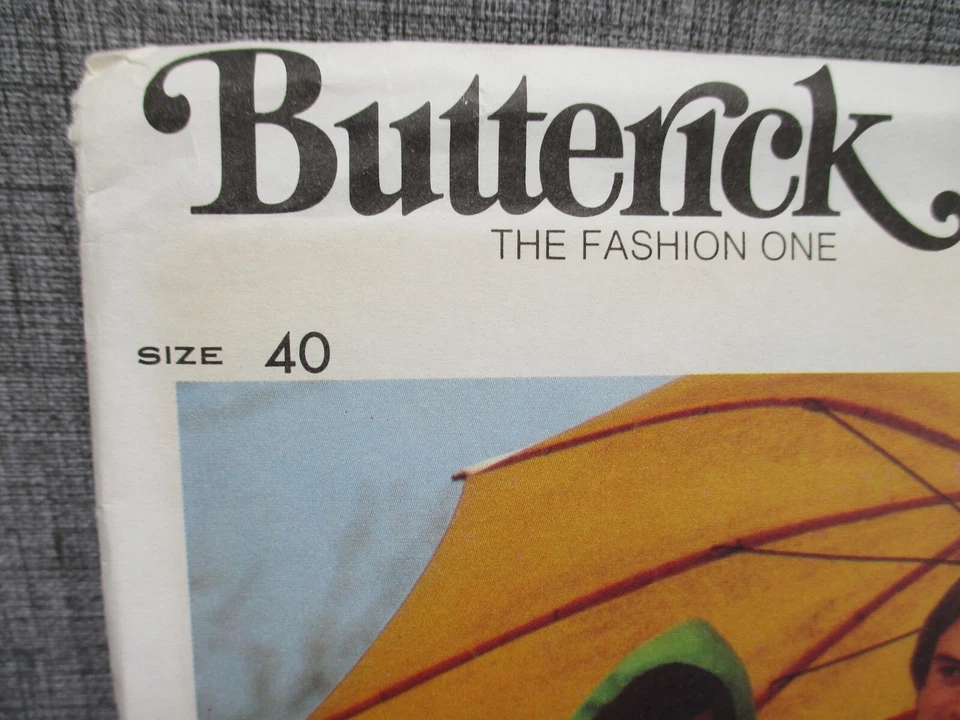 Butterick 5005 Sewing Pattern Mens Jacket Hooded Size 40 Vintage 1970s Style UC - Image 2 of 4