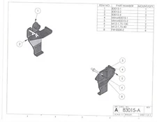 SNOWBEAR Snow Plow Mount Kit Silverado Sierra Yukon Avalanche 2500 397111 83015