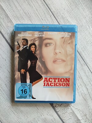 Action Jackson - Carl Weathers - Sharon Stone - Blu-Ray - sehr guter Zustand 