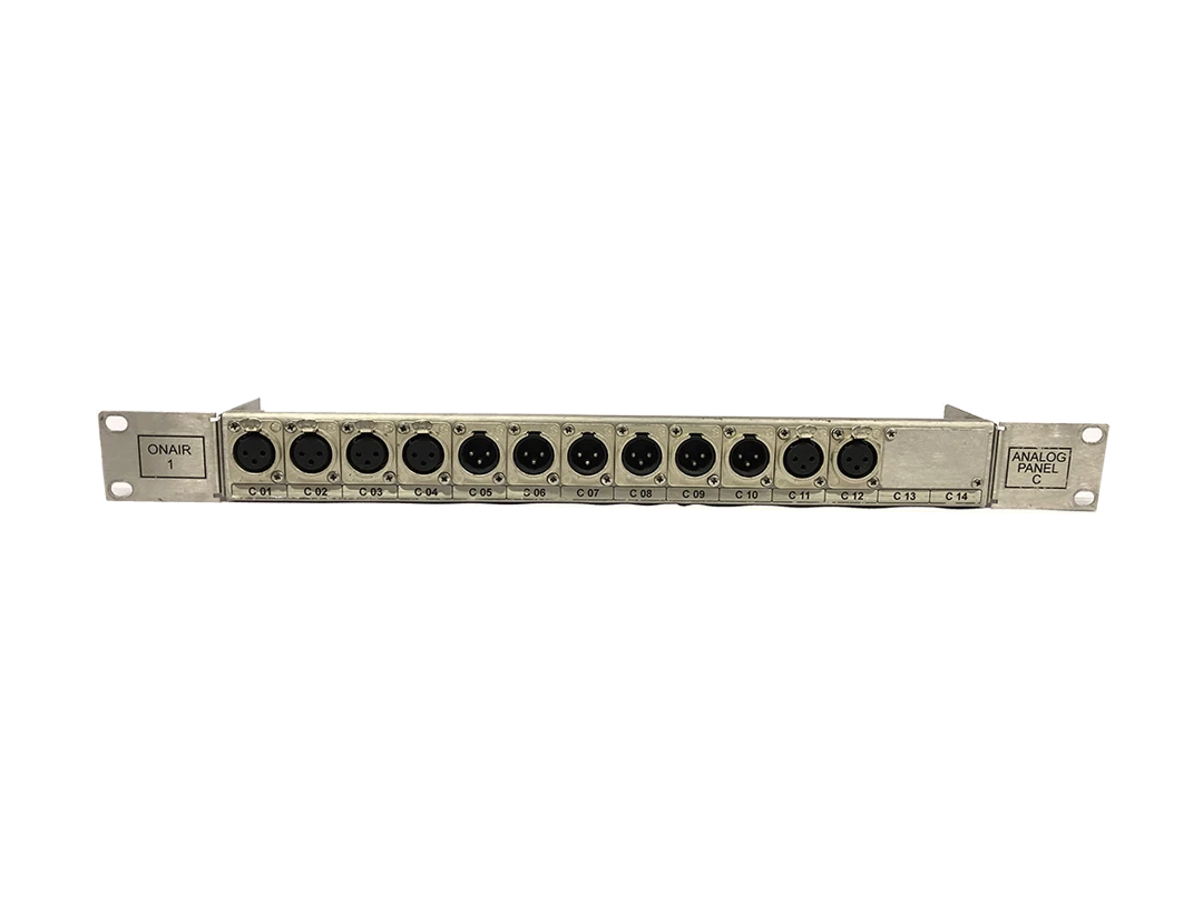 Xlr patchbay outlet