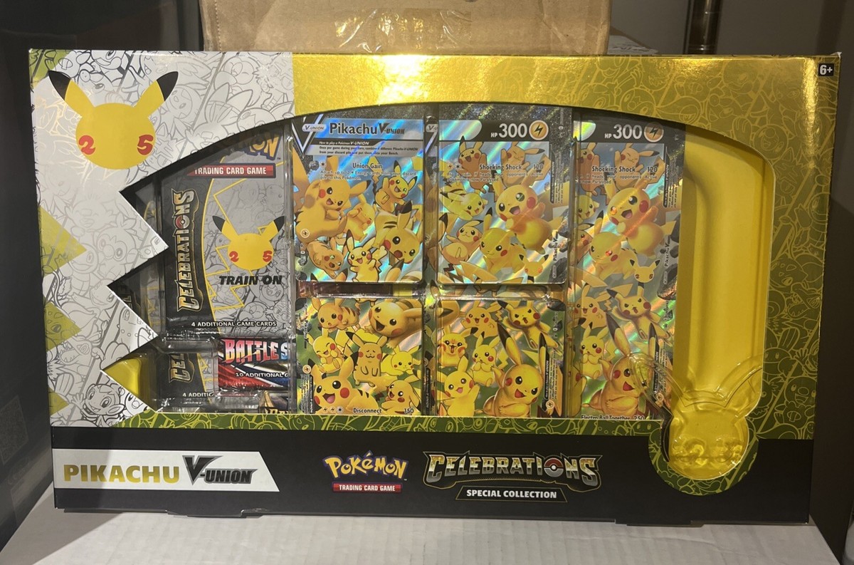 ポケカ 25th Anniversary Collection 10box Pokemon TCG: 25th Anniversary Pikachu V Union Collection