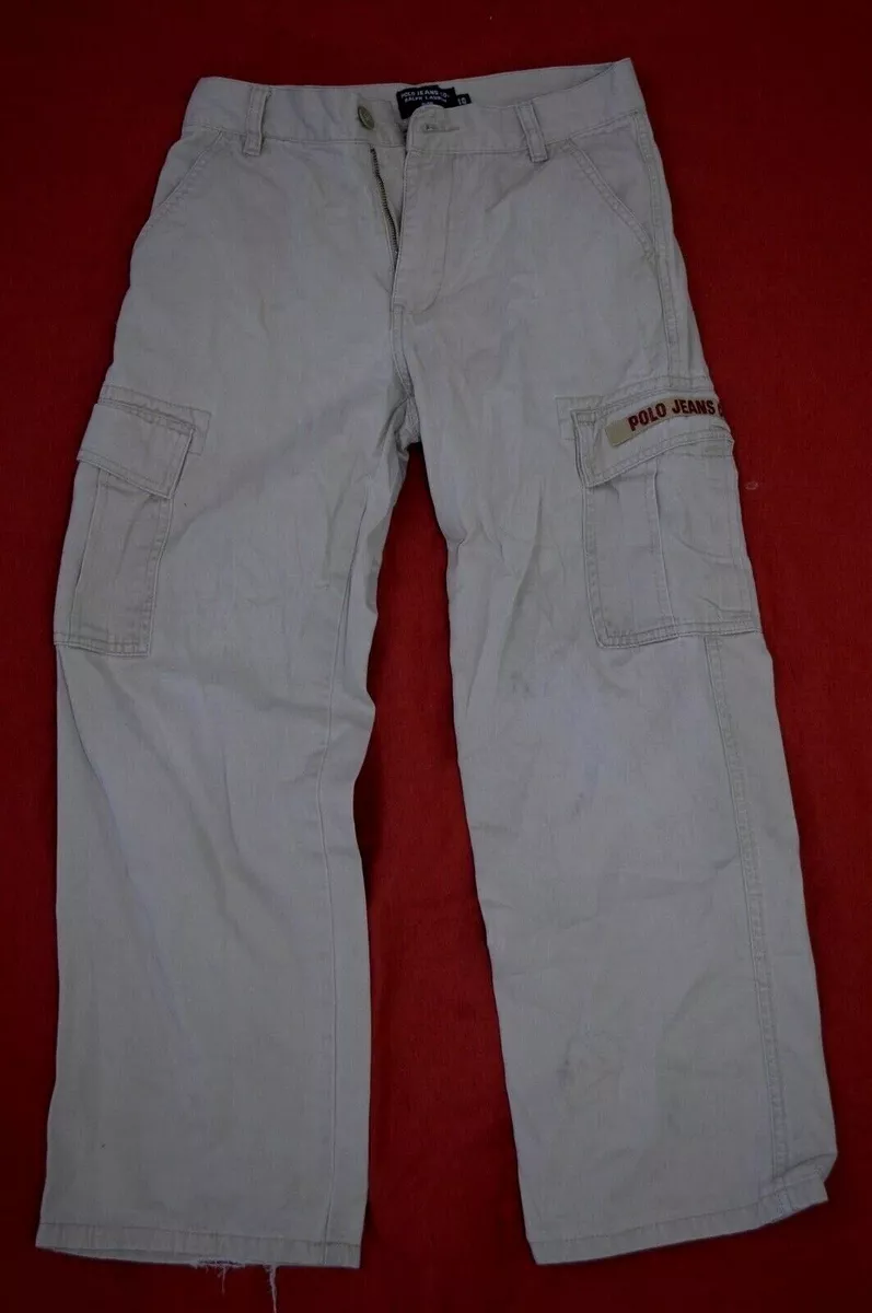 Polo Ralph Lauren boys kids pockets cargo pants size 10 25x25 eBay