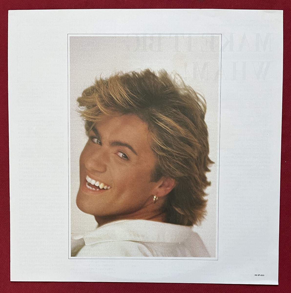 WHAM!~MAKE IT BIG LP JAPAN (1984) EX/NM SHRINK OBI BOOKLET EPIC