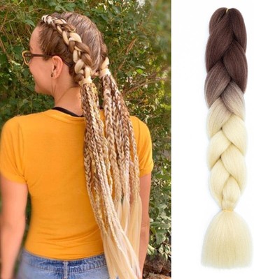 100g 24inch Jumbo Braid Hair Expression For Crochet Box Braids Kunsthaar Ex