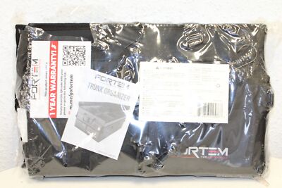 FORTEM Kofferraum Organizer Kofferraumtasche Zusammenklappba Neu Rechnung MwSt