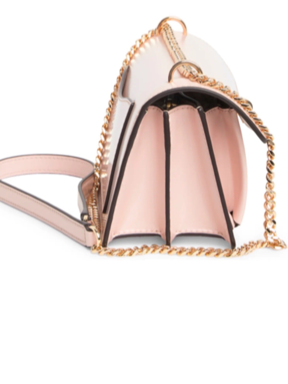 Marc Jacobs Shiney Peach Whip Leather Crossbody Bag AUTHENTIC NWT image 3