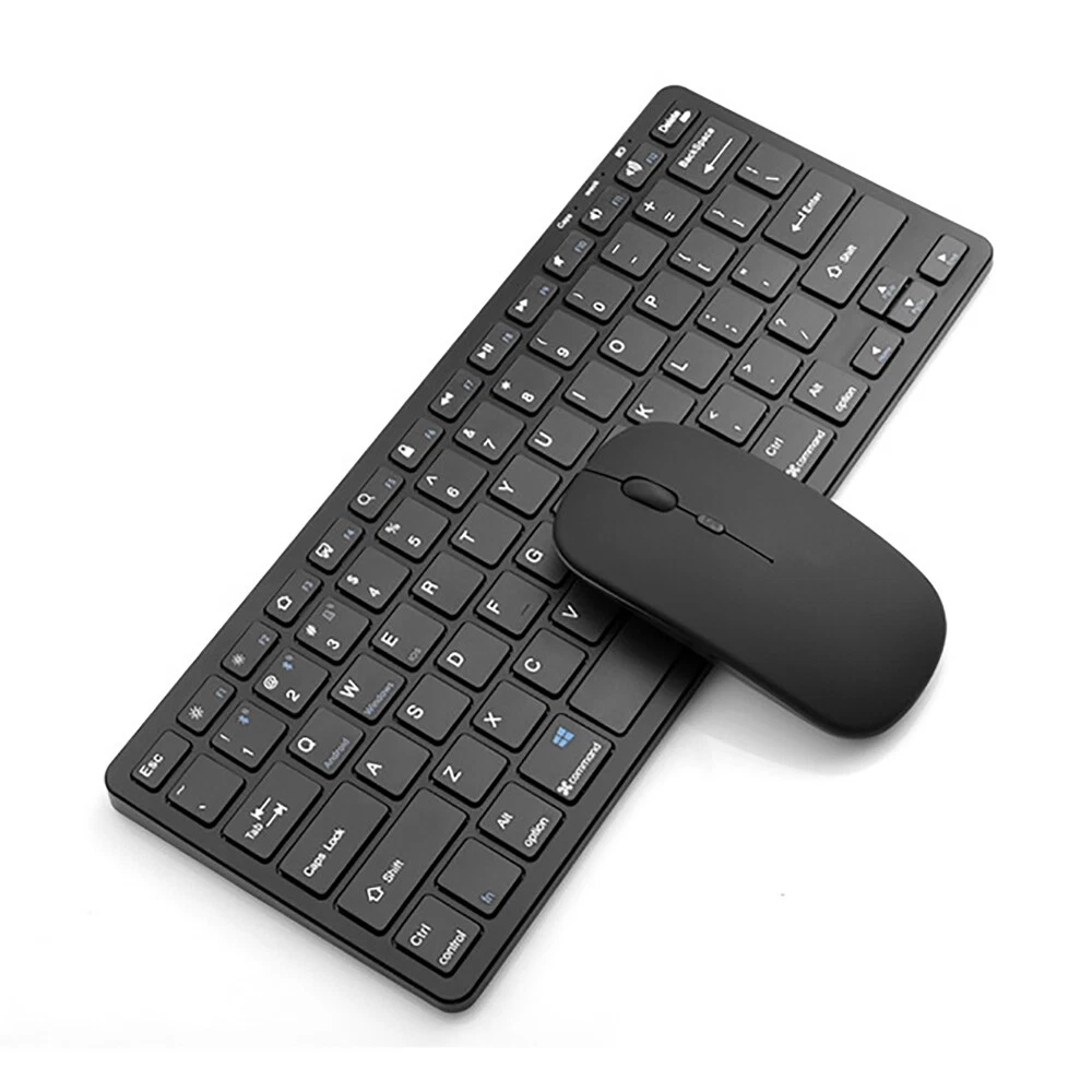 2.4g Bluetooth Wireless Keyboard And Mouse Set Multimedia For Laptop PC Ipad