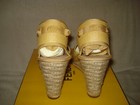 100% AUTHENTIC NEW WOMEN FENDI FF ROAM AKLE STRAP WEDGE SANDALS EU 40/ US 9.5 — photo 8