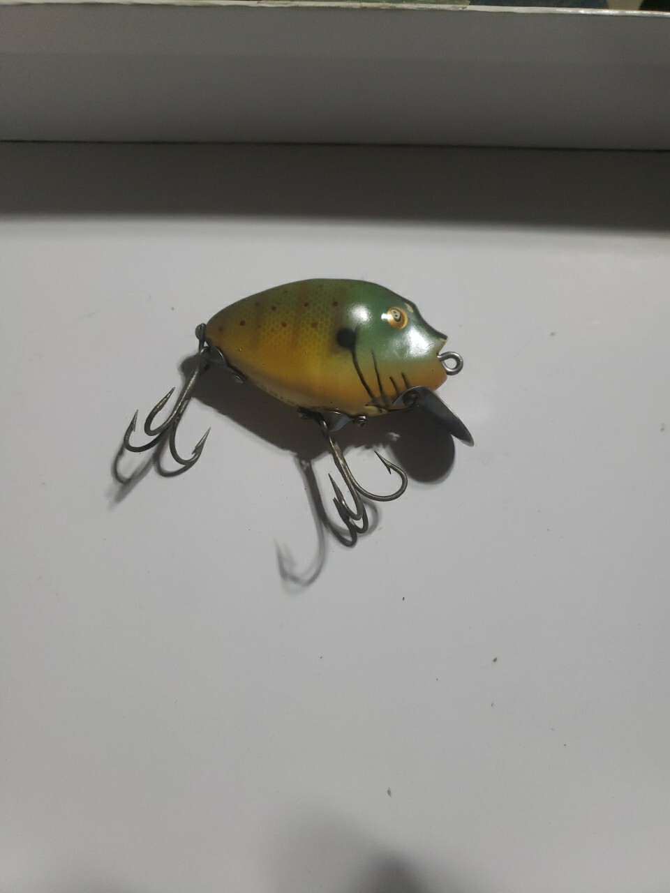 Antique Heddon Pumpkin Seed Fishing Lure eBay