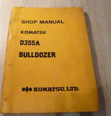 Komatsu Laderaupe D355A-3 Werkstatthandbuch