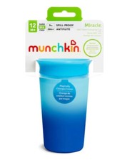 Munchkin Miracle 360 Color Changing Sippy Cup, 9 Oz, Blue