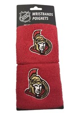 NHL Ottawa Senators Embroidered Sweatband Wristbands Poignets