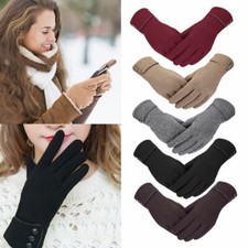 Thermal Windproof Winter Gloves Touch Screen Warm Mittens Fleece Soft Women Girl