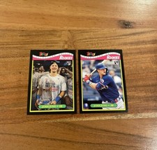 Josh Jung 2023 Topps Throwback Image Variation SSP + Base Toys R Us NRMT+ Rookie