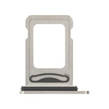 Dual Sim Card Tray for iPhone 12 Pro / 12 Pro Max - Silver