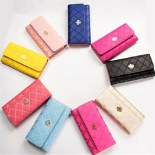 Women’s Genuine Leather Wallet Clutch & Long Phone Purse & Card Holder -AU Stock