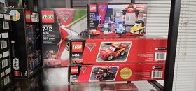 LEGO (8484) Disney Pixar Cars 2 Ultimate Build Lightning McQueen (8677)(8206)