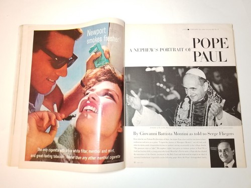 Look Magazine February 25, 1964 Sonny Liston - Pope Paul VI - JFK John F Kennedy - Picture 4 of 12