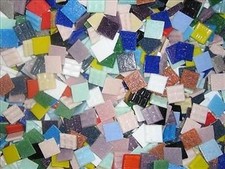 12.5kg box Mixed 20mm Vitreous Mosaic Tiles 