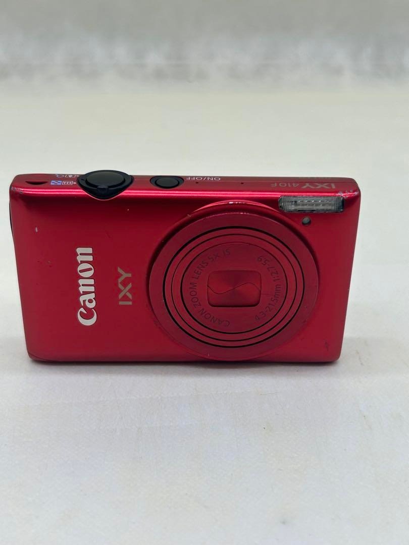 Canon IXY 410F PowerShot Red Digital Camera 12.1MP Compact From