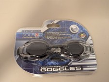 DOLFINO Premier SILICONE SERIES Precision Optics Swim Googles ANTI-FOG DG-0653KM