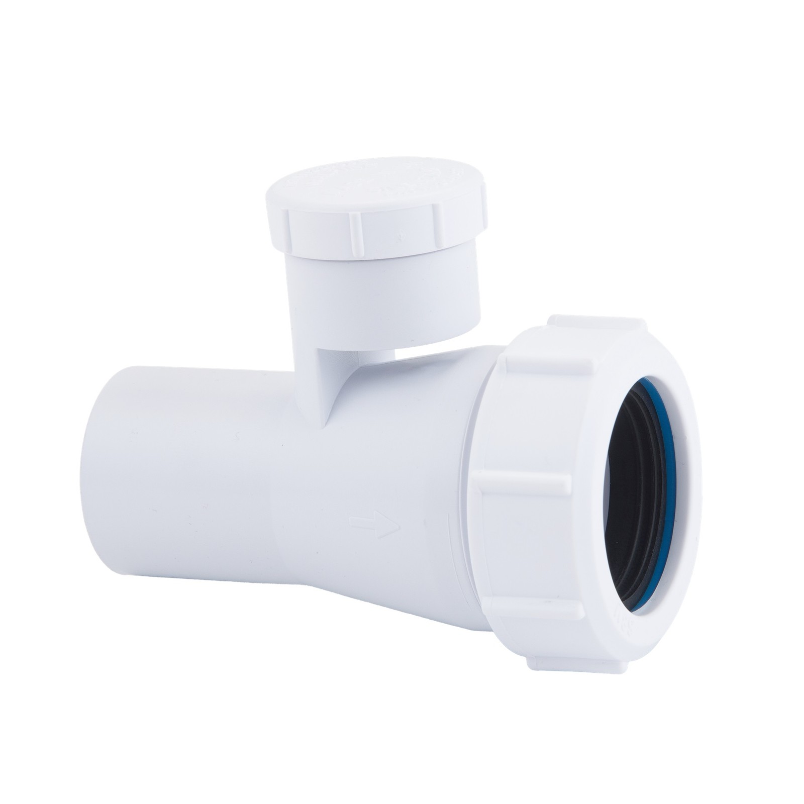 McAlpine 1 1/4"" Anti Siphon Adaptor - White