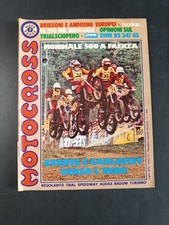 Rivista MOTOCROSS numero 7 anno 1979 Brissoni/Andreini