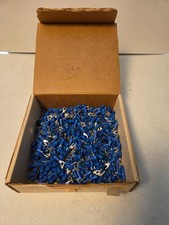 14-16ga blue fork spade crimp terminal, over 1lb