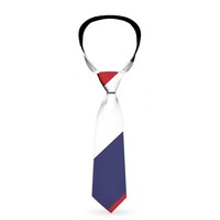 Necktie Standard - Diagonal Stripe Red/White/Navy (Us Import) ACC NEU