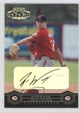 2004 Playoff Honors Gold Signatures 45/50 Ryan Wagner #61 Auto 0o9