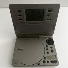 Sharper Image Portable CD/Radio/Alarm Clock Sound Soother Antenna Model SI585