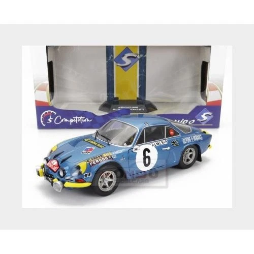 1:18 SOLIDO Renault Alpine A110 1600S #6 Rally Montecarlo 1972 SL1804207 - Immagine 2 di 2