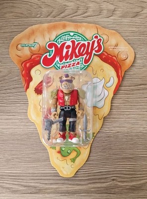 Super7 Teenage Mutant Ninja Turtles TMNT Mikeys Pizza Bebop Actionfigur