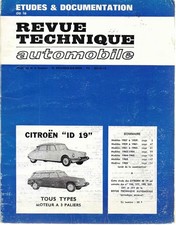 Revue technique Citroen ID