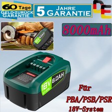 Batteria agli ioni di litio 8000 mAh per sistema Bosch 18 V Gardena P4A Gardena/PBA/PSB/PSR 18 V DE