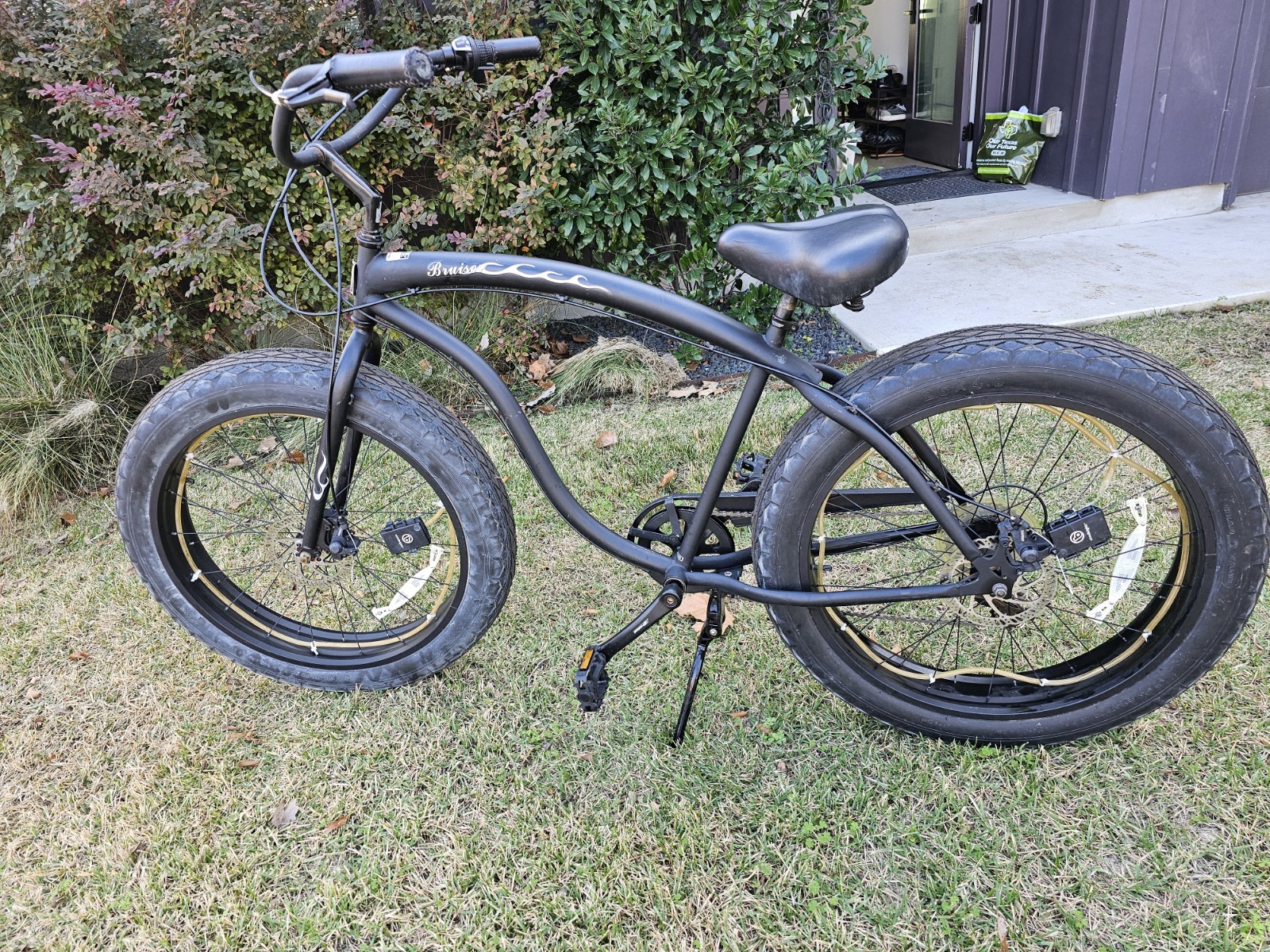 Bicycle Matte Black 26-inch