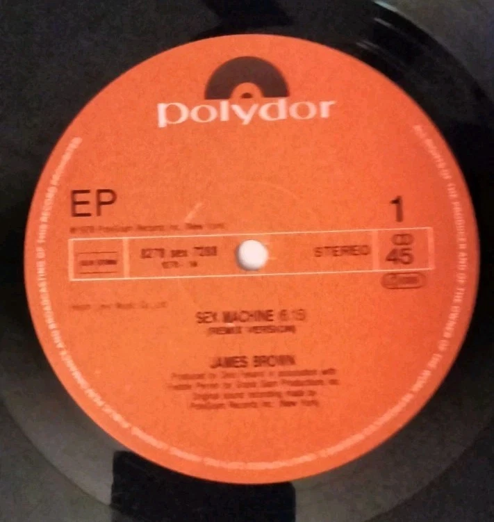 James Brown Sex Machine Live - Remix 8278 sex 7288 Import EP 12 Inch - Image 2 of 4