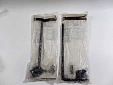 2 Pack 12 Inch Heavy Duty Cane Bolt Gate Drop Rod Gate Hardware Ground Latch