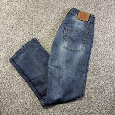 Levis 514 Slim Straight Jeans Boys 14 Reg 27x27 Blue Medium Wash Denim