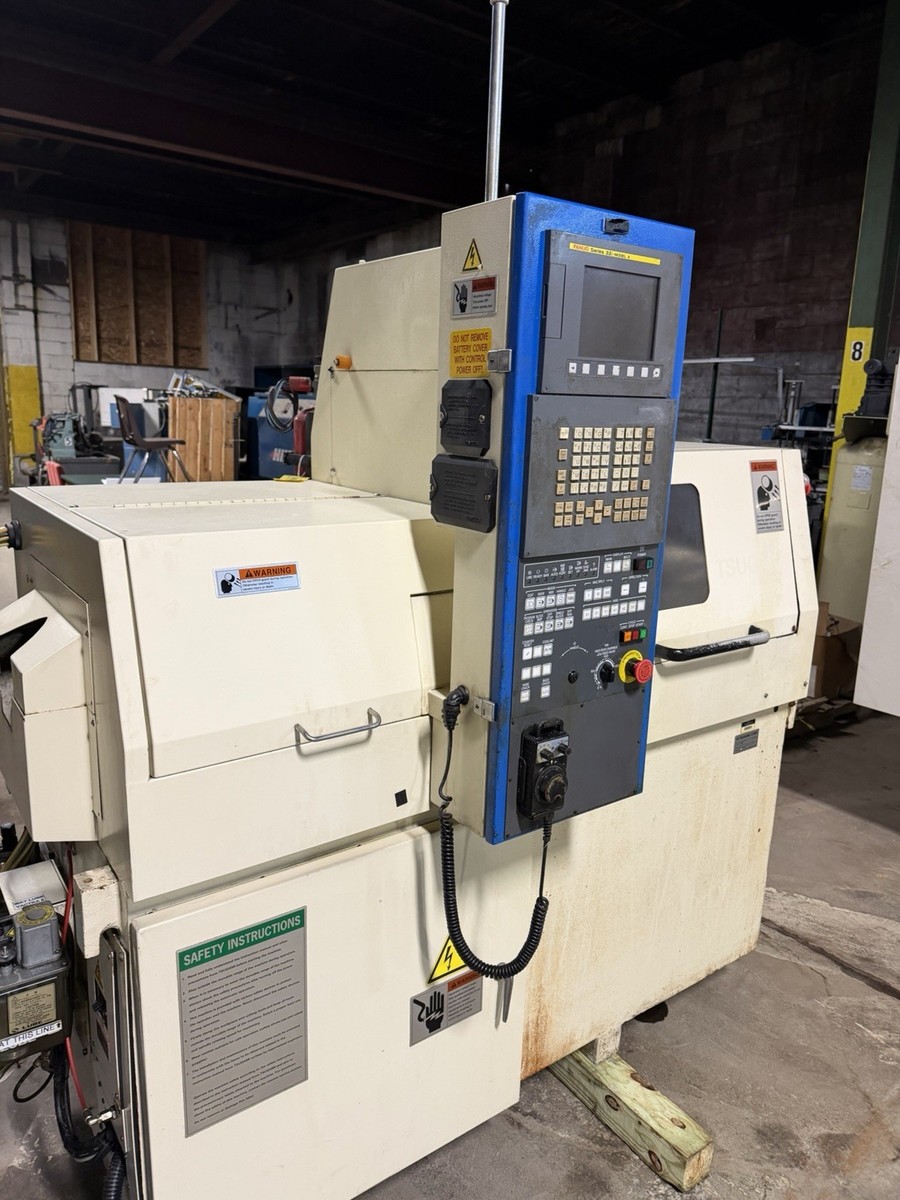 Tsugami BE18 Swiss CNC Lathe With Fanuc 32i Model A Controller