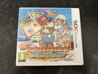 Paper Mario: Sticker Star | Nintendo 3DS Videospiel voll funktionsfähig