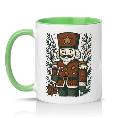 Nussknacker Unisex 11 Unzen Keramiktasse Weihnachten Wichtelgeschenk für Sie & Ihn