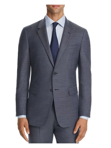 THEORY Mens Chambers Navy Single Breasted, Slim Fit Suit Blazer Jacket 38R