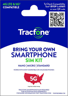 Bring Your Own Phone Prepaid SIM Kit | 3-In-1 CDMA/GSM Sim Cards