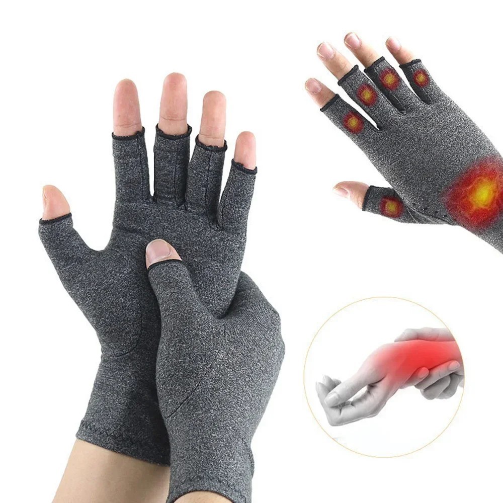 Arthritis Compression Gloves Hand Support Pain Relief Joint Self Care