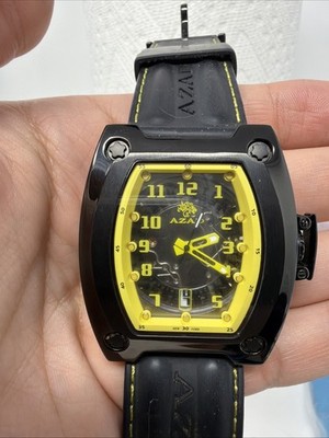 AZAD Arya Edition 075 Automatic Skeleton Watch Yellow Dial