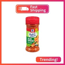McCormick Perfect Pinch Salad Supreme Seasoning, 4.34 oz