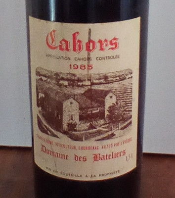 1,5 Liter Magnum CAHORS Domaine des Bateliers  Harley Burg Bordeaux Rotwein