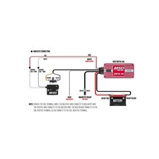 Msd Ignition 6425 Digital-6al Ignition Controller Red