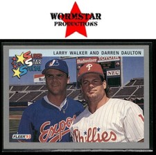 1993 Fleer #715 Unsung Heroes (Larry Walker / Darren Daulton) .